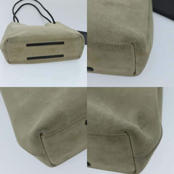 GUCCI Shoulder Bag Suede Beige - Picture 10 of 12